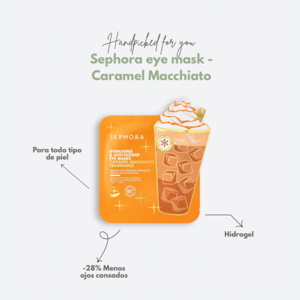 Sephora eye mask (Caramel macchiato)