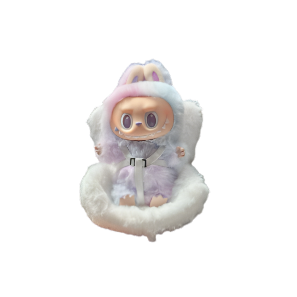 Silla para auto labubu